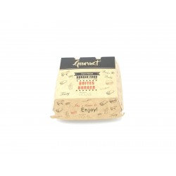 Boîte BURGER en carton Gourmet