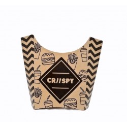 Pochette FRITE carton Crispy