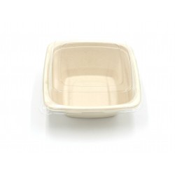 Saladier pulp + couvercle PET